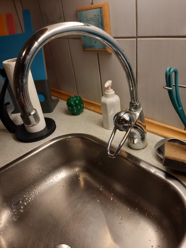 Skifte vandhane i køkkenet