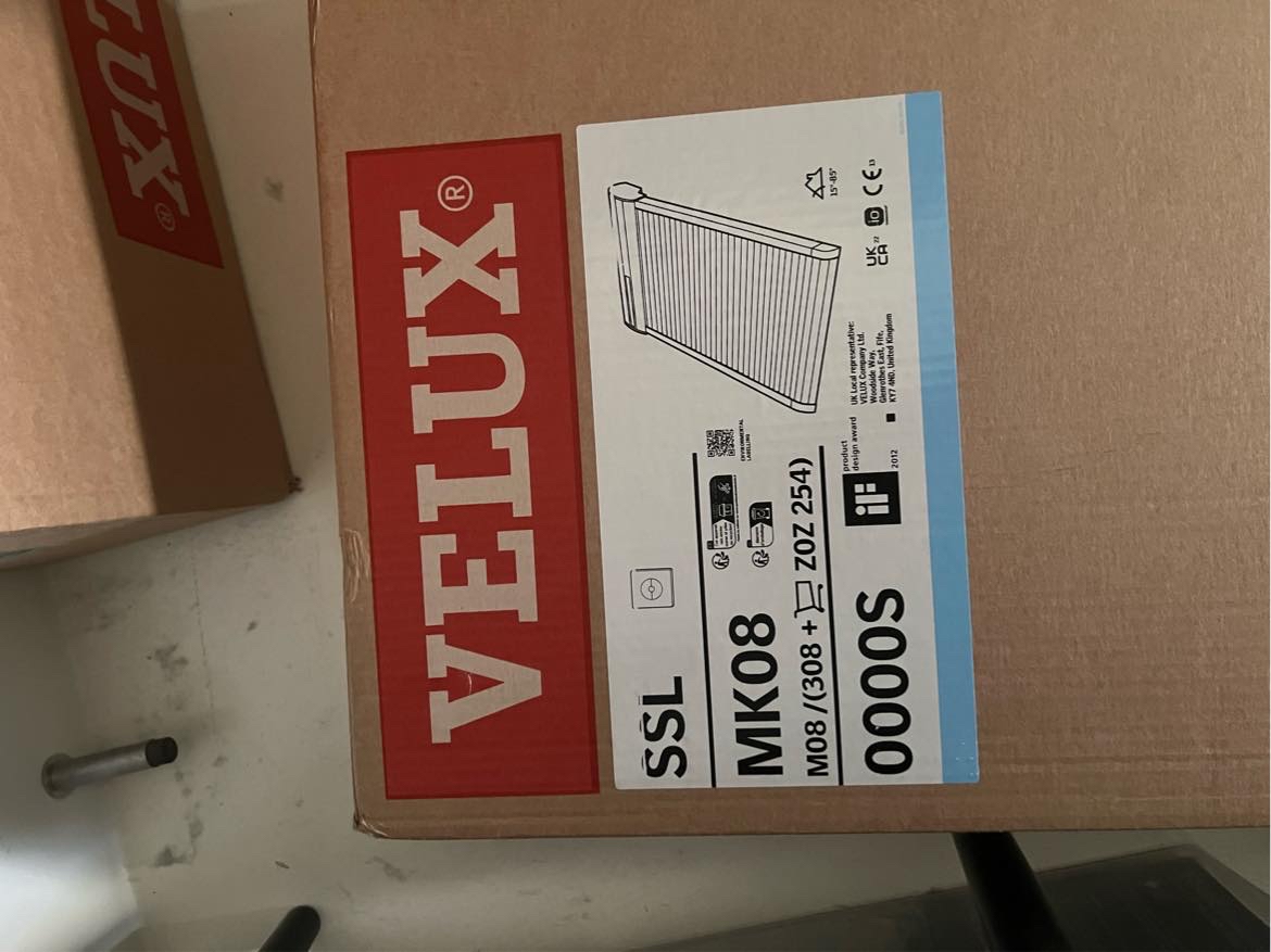 Sætte skodder på Velux vindue