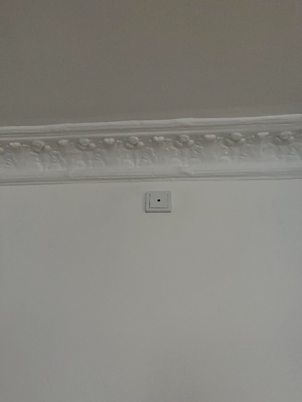Hænge lampe op.
