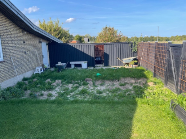 Etablering af terasse