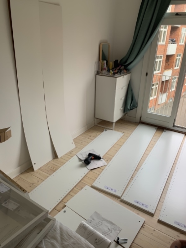 Samle klædeskab + skab 