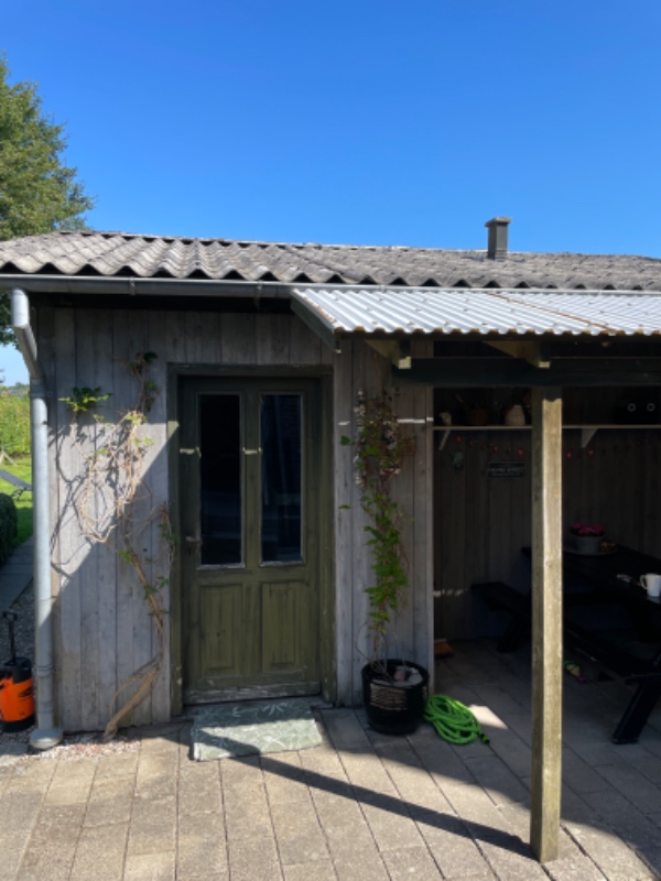 Asbesttag og vægge fjernelse