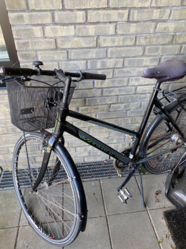 Klargøring af alm. damecykel