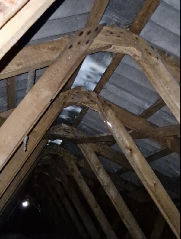 Mindre tagreparation