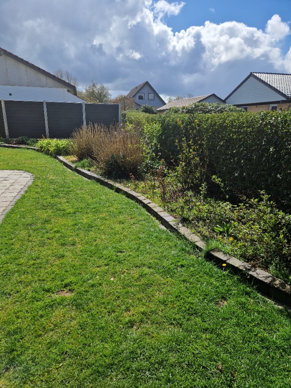 Lugning, havearbejde, kantklip.