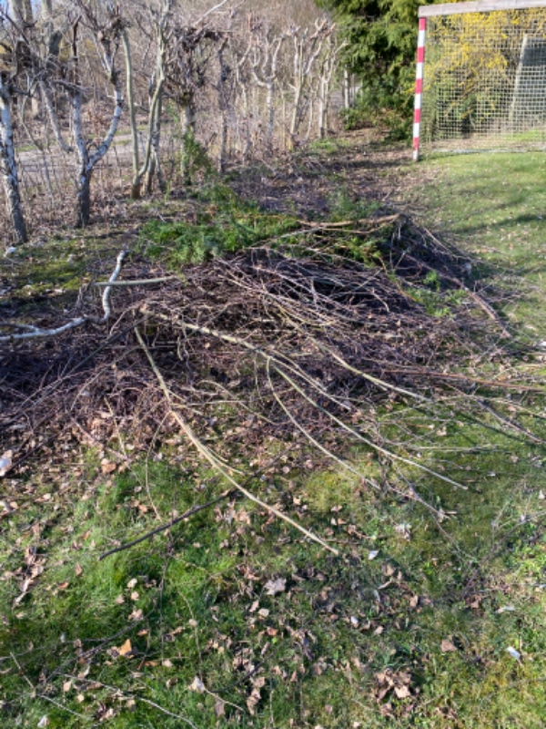 Afhentning af haveaffald