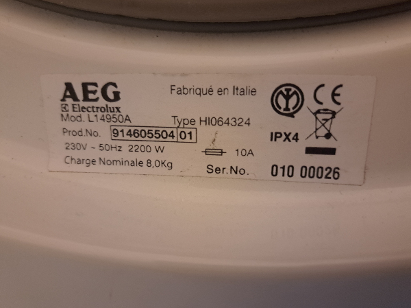 udskftning af vaskemaskinens dørebælge