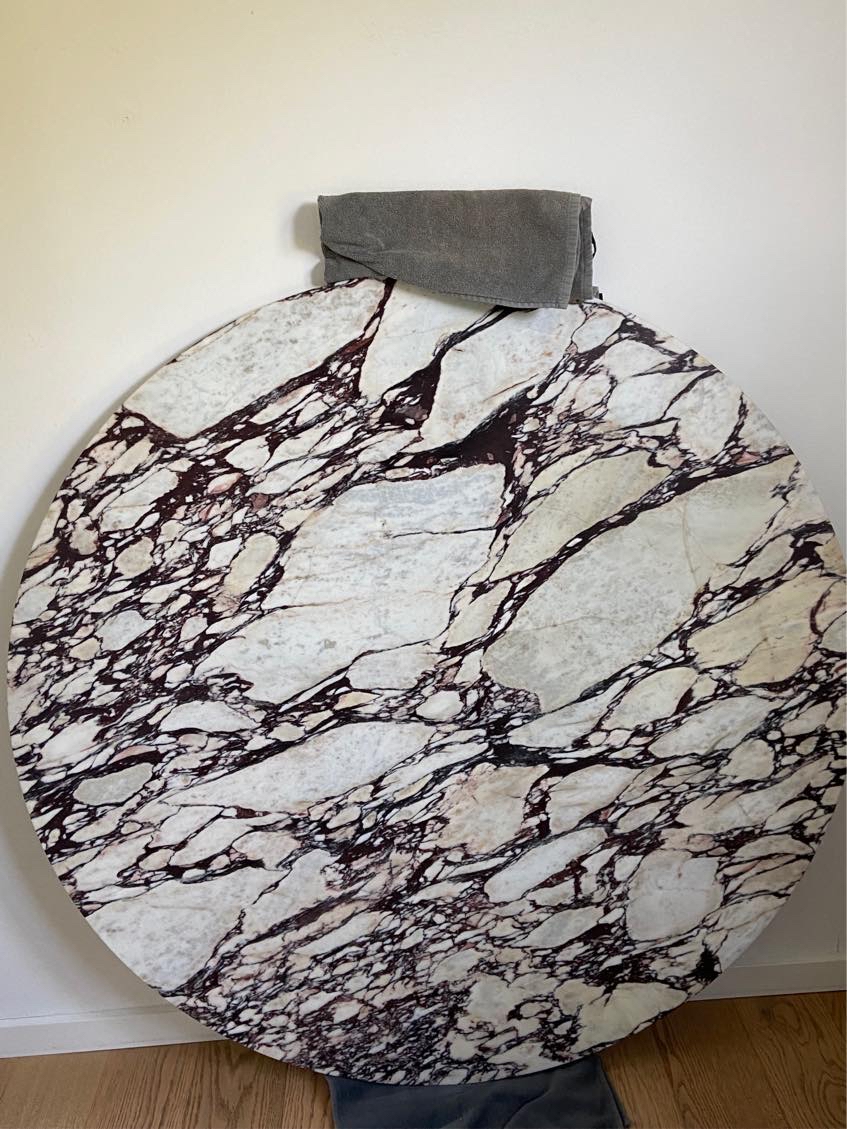 Flytning af tung bordplade