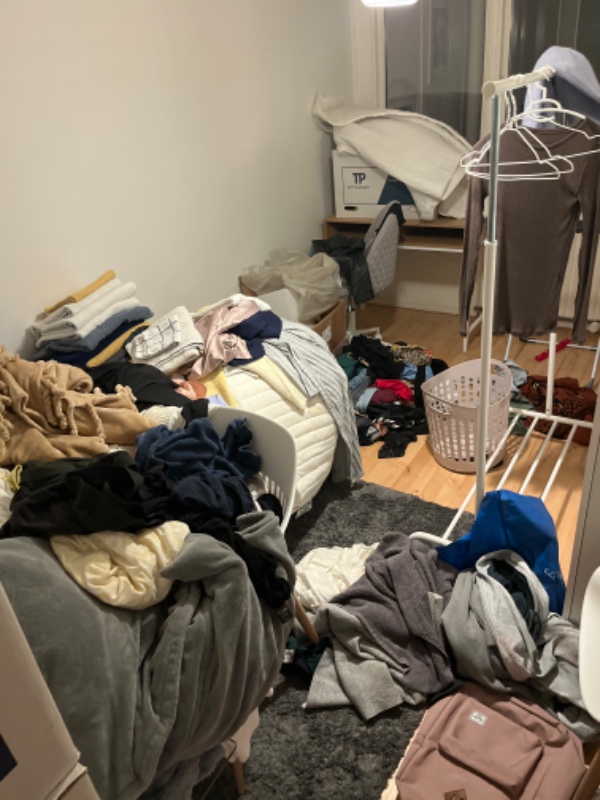 Flytning og oprydning i værelser