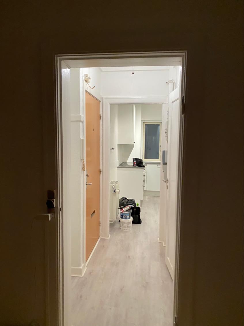 Aftagning af savsmuldstapet