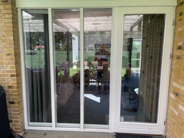 Udskiftning af en dør og vindue