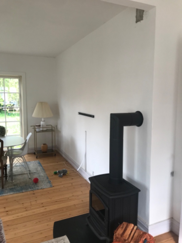 Fjernet 2 ikke bærende vægge