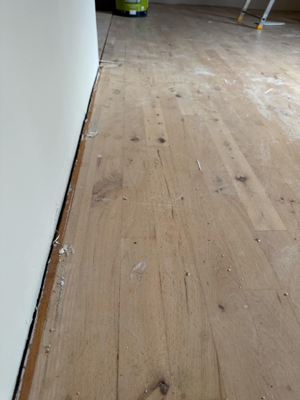 Slibning af gulv + behandling