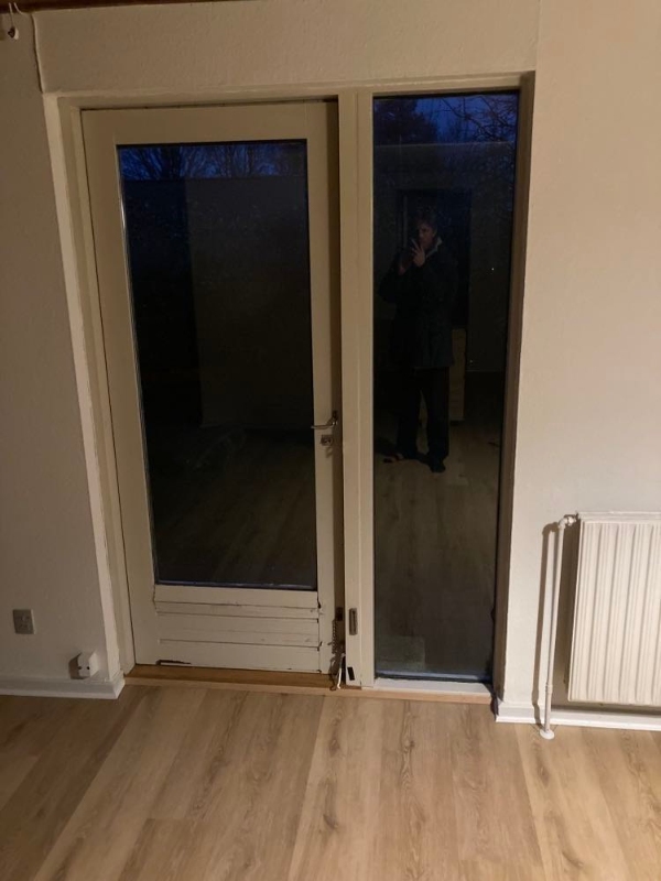 Opsætning af terassedør