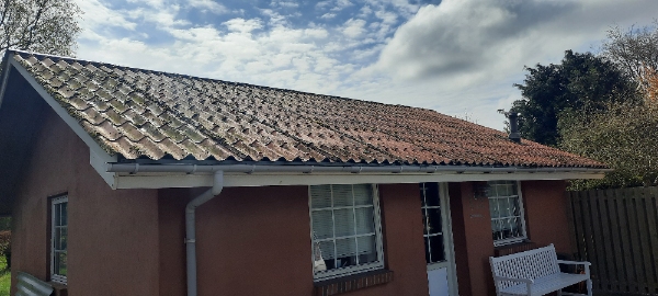 Nyt eternittag B7 pålægning