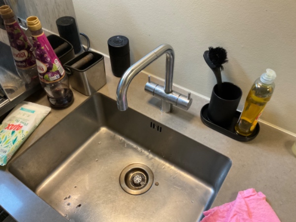 Problemer med vandhane i køkkenet