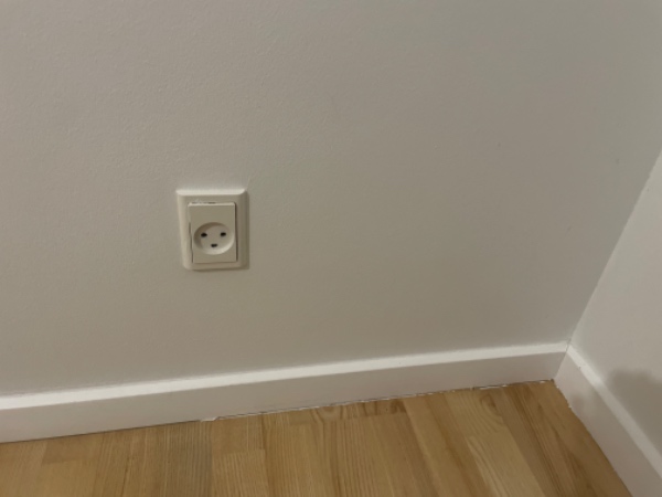 Flytning af stikkontakt