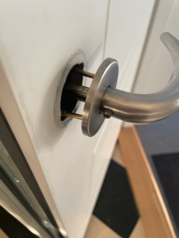 Dørhåndtag til hoveddøren