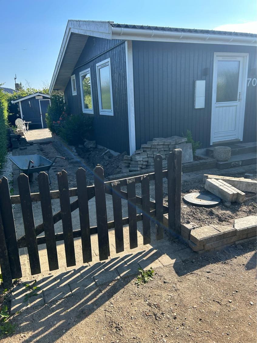 Reetablering af fliser efter kloakering