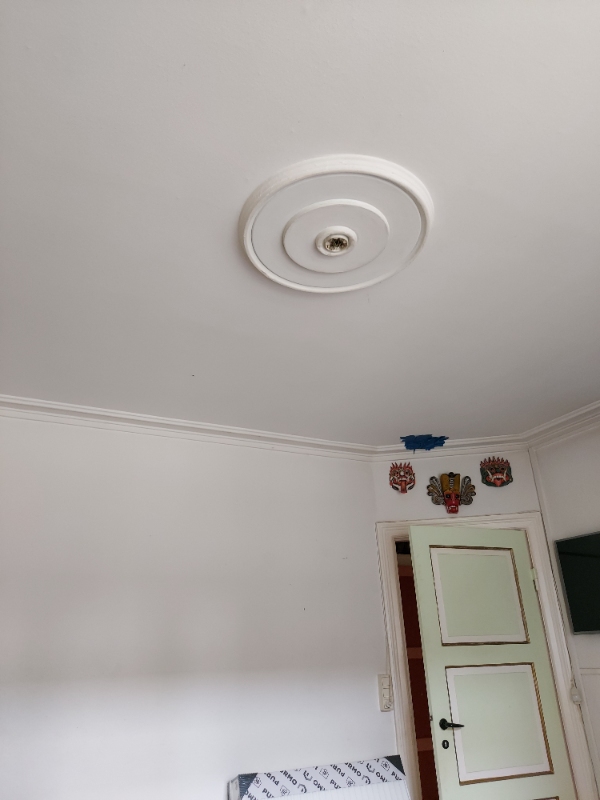 Ophængning af 2 lamper