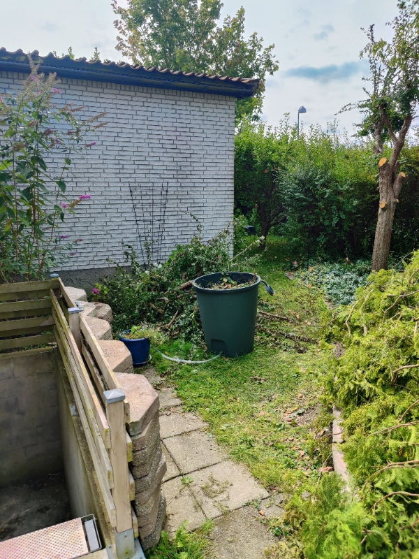 Afhentning af haveaffald