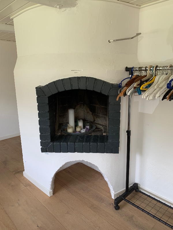 Muret adgang til skorsten til