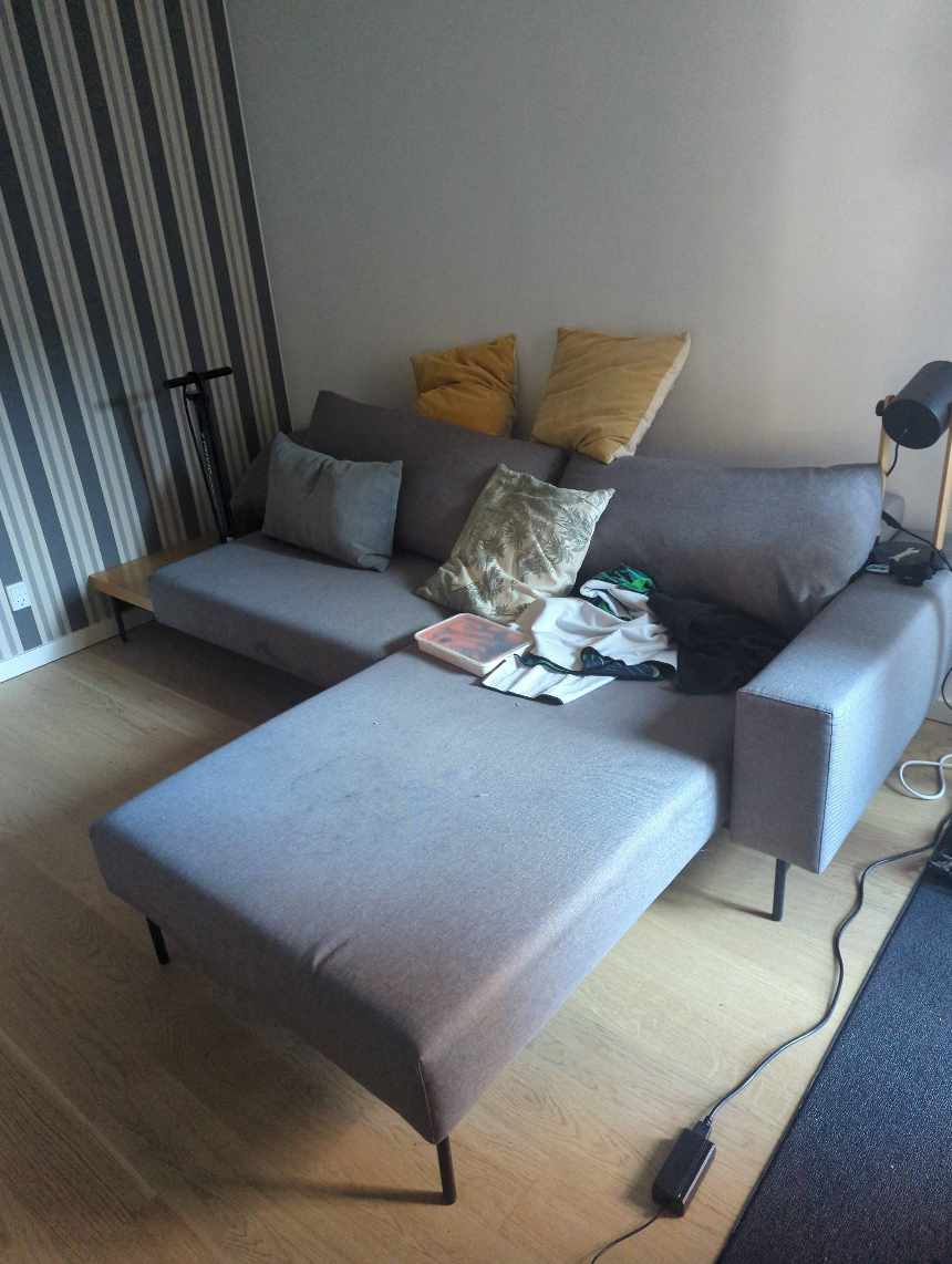 Bortskaffelse af sovesofa