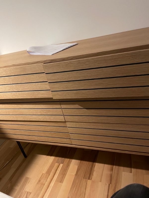 Hej Christian, jeg har købt en kommode fra ILVA; jeg ikke kan få skufferne til at passe ordentllgt