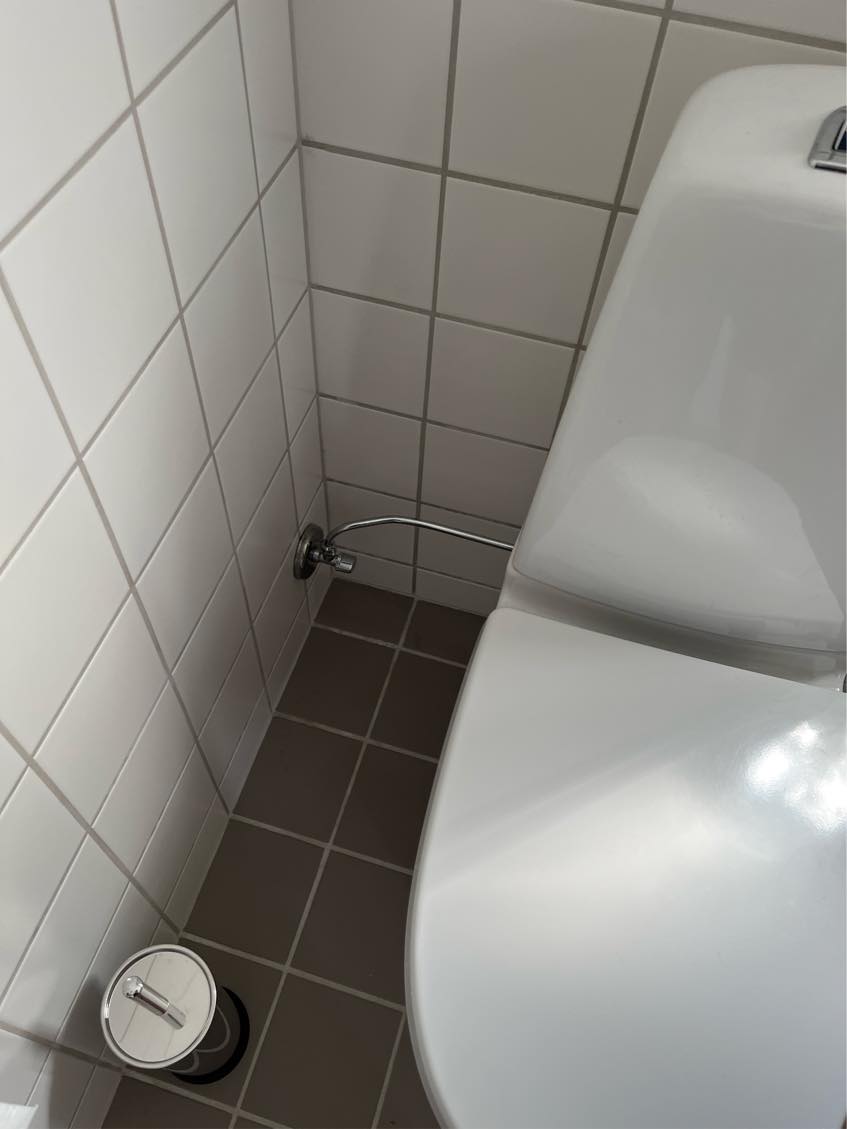Toilet tager ikke vand ind