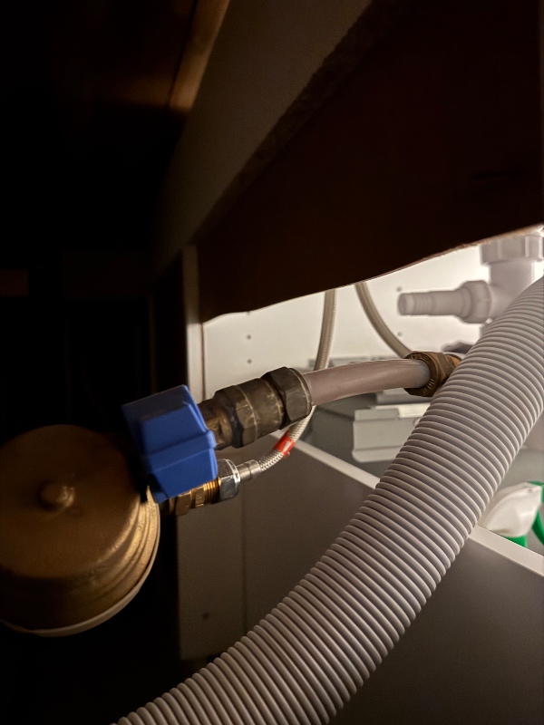 Installation af opvaskemaskine