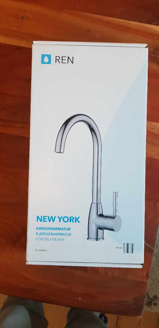 Montering af køkken amatur