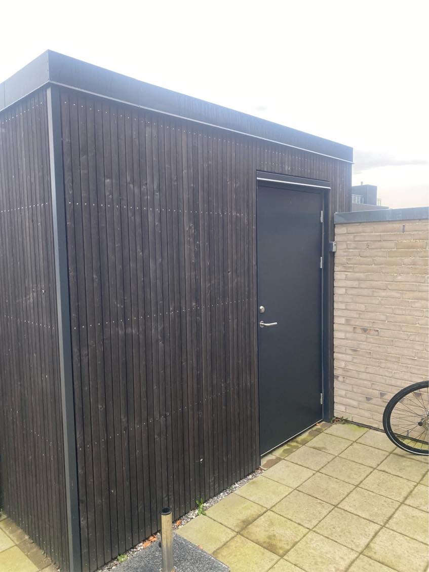 Maling af rækkehus 1 sals højde samt skur/carport