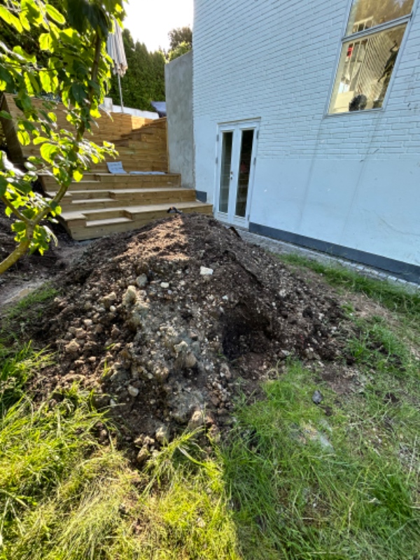 Bortskaffelse af jordbunker