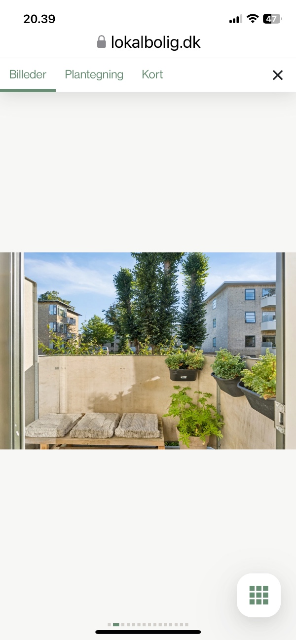 Maling og let slibning af gulv.