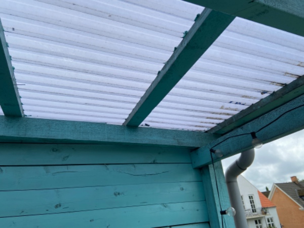 Reparation af terrasseoverdækning