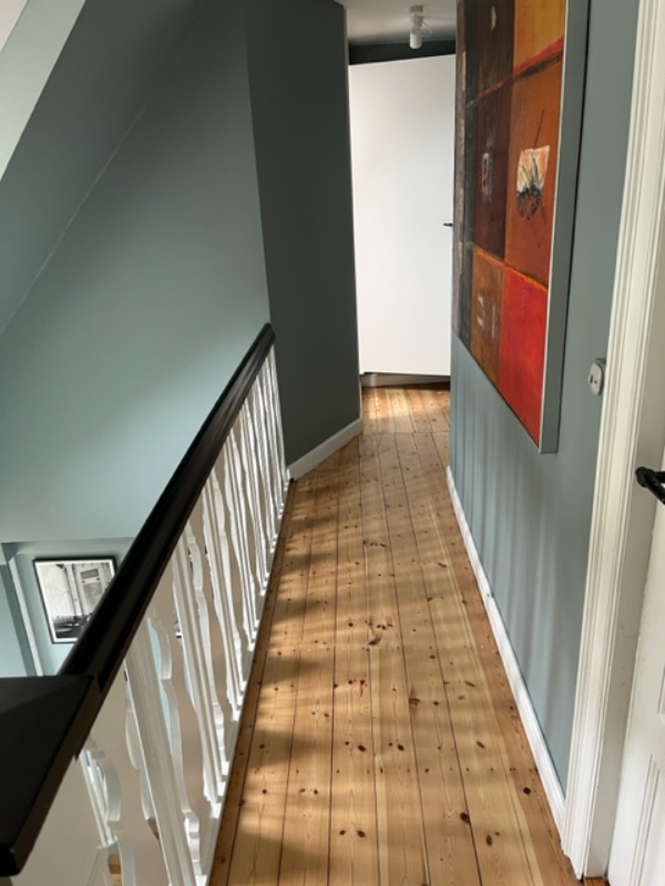 flytte vaskemaskine fra stuen til 1 sal