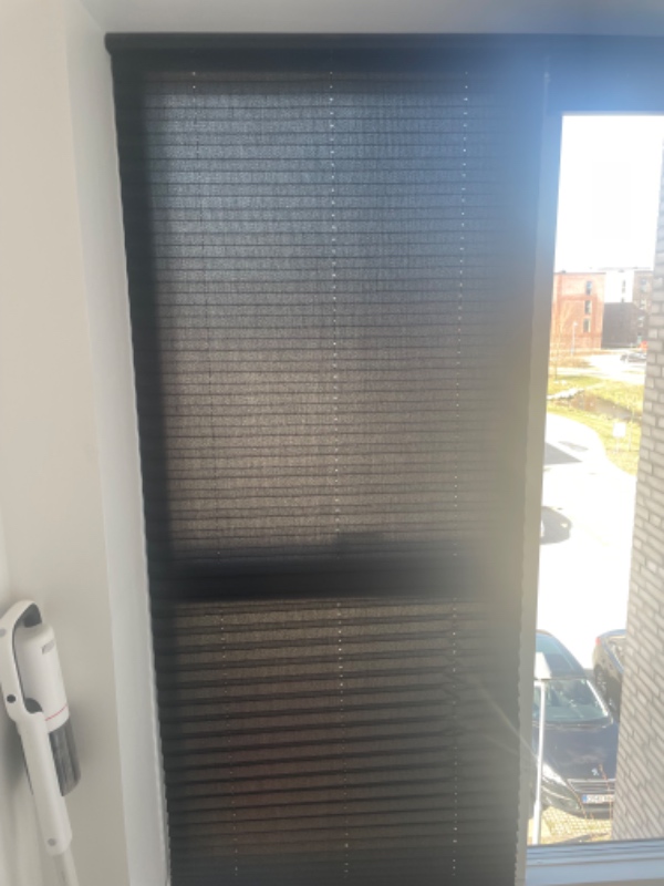 Udskiftning af plissegardin