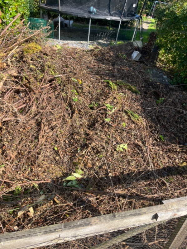 Fjernelse af haveaffald