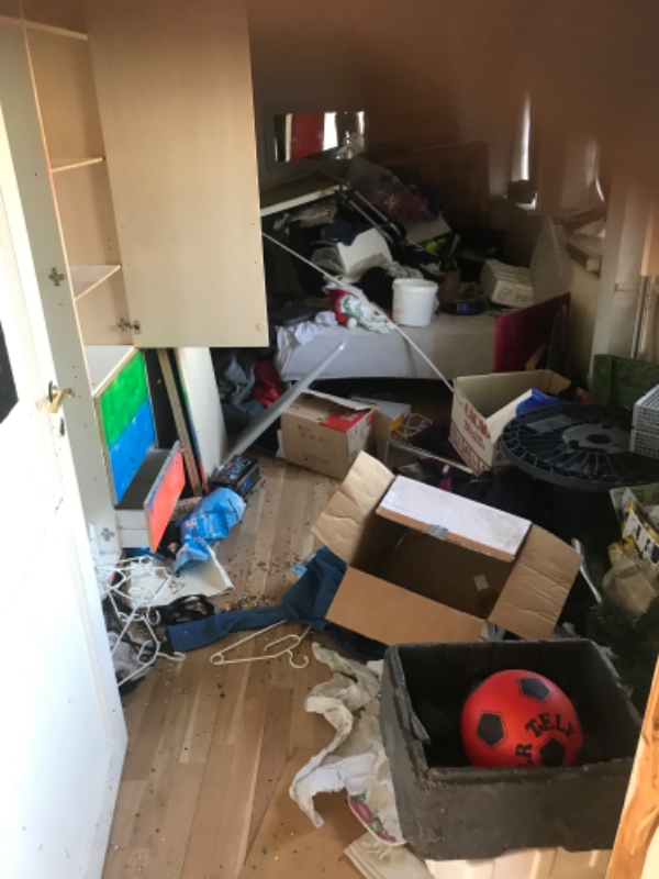 Oprydning og bortførsel af afald