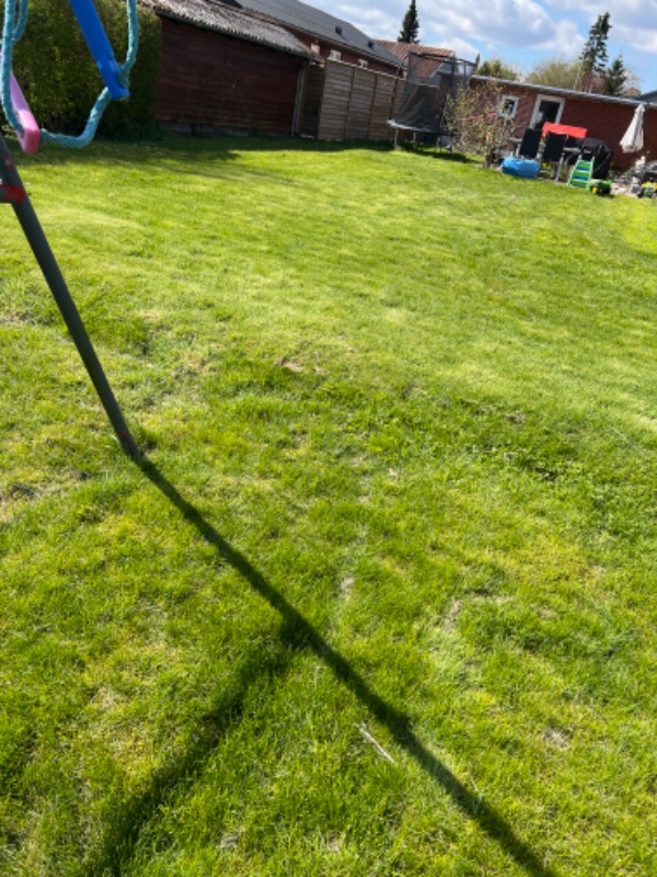 Planering og græssåning, terrasseanlægning