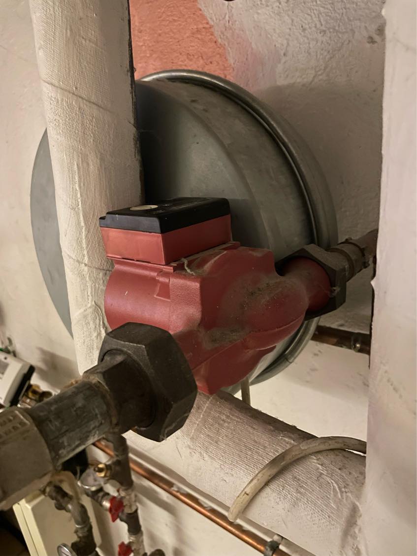 Udskiftning af cirkulationspumpe (varme)