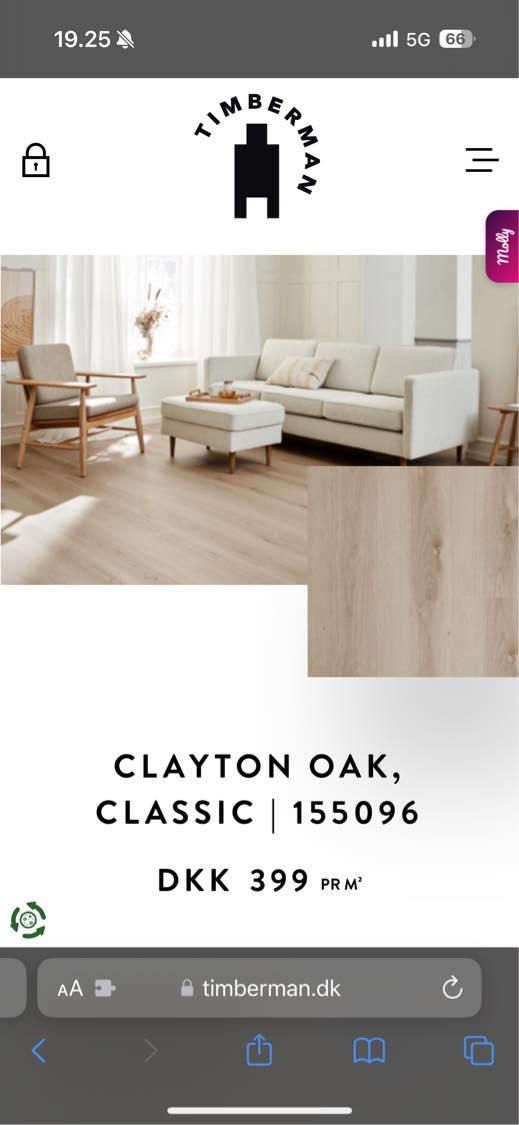 Klikgulv 115 kvm - timberman