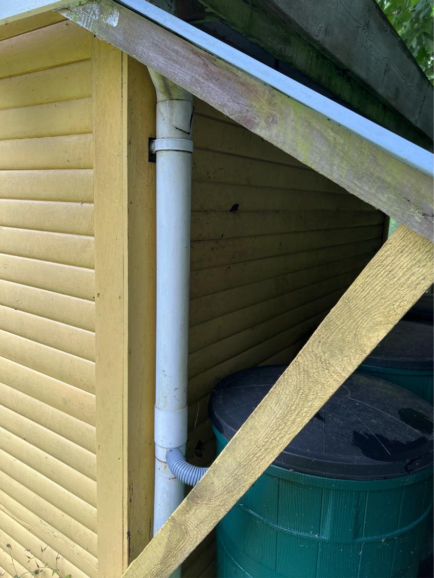 Udskifte nedløbsrør