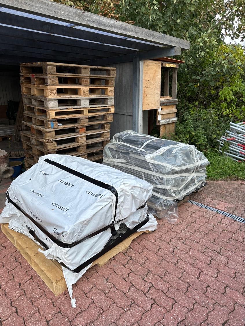 Bortskaffelse af asbest plader