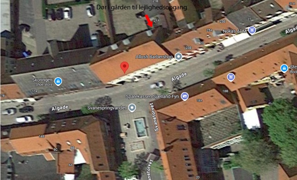Flytning fra hus til lejlighed 1. Sal