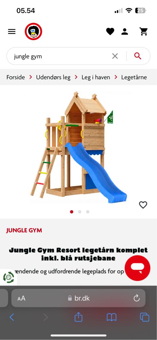 Hjælp til at samle legetårn