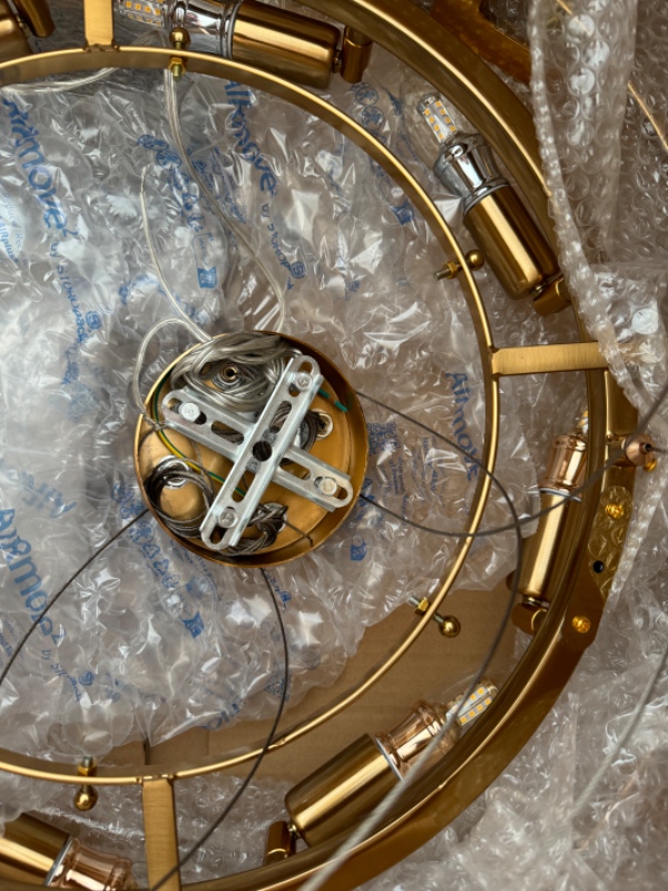 Montering af loftlampe