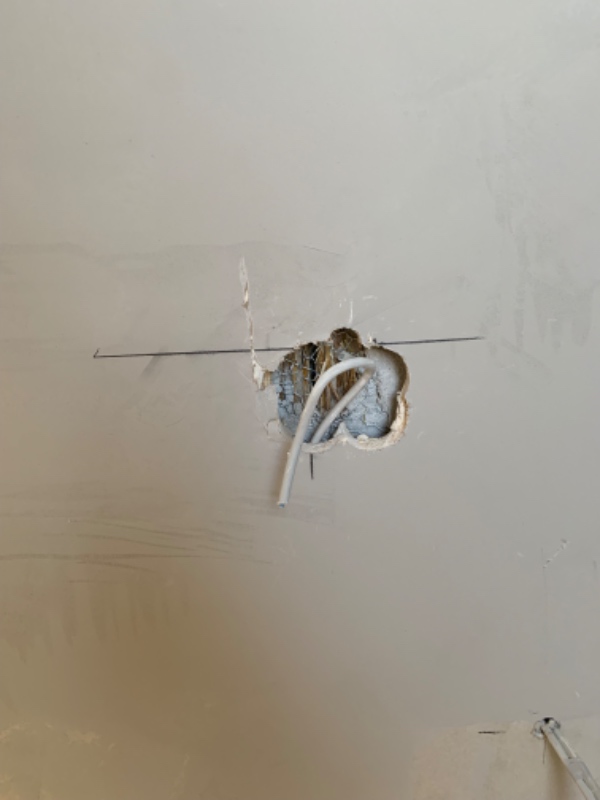 Reparation af gipsplader