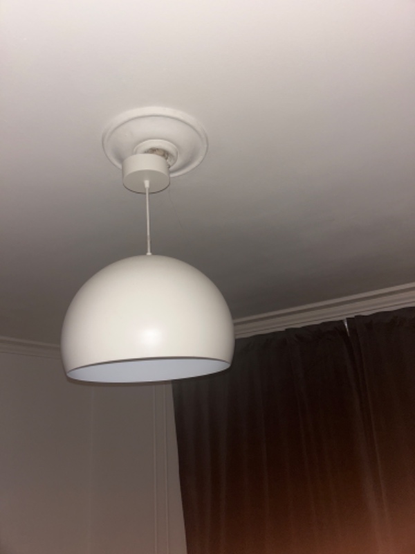 Udskiftning til en ny lampe.