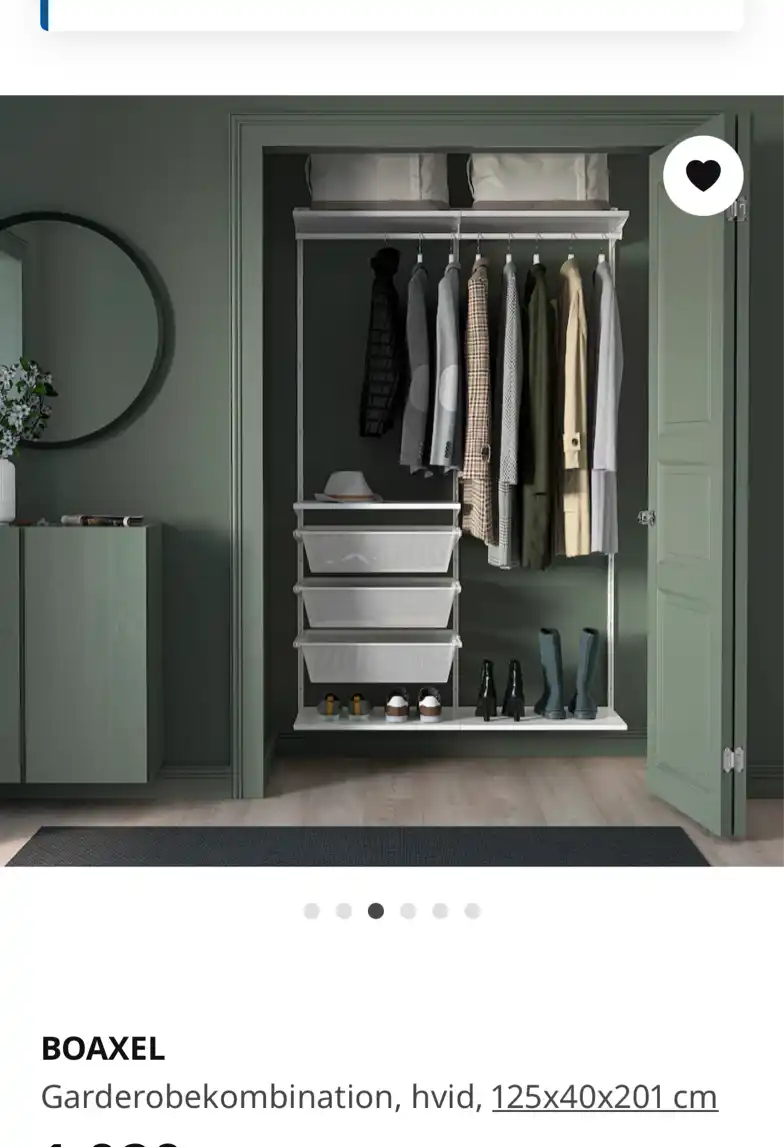 Montering af Ikea væg garderobe